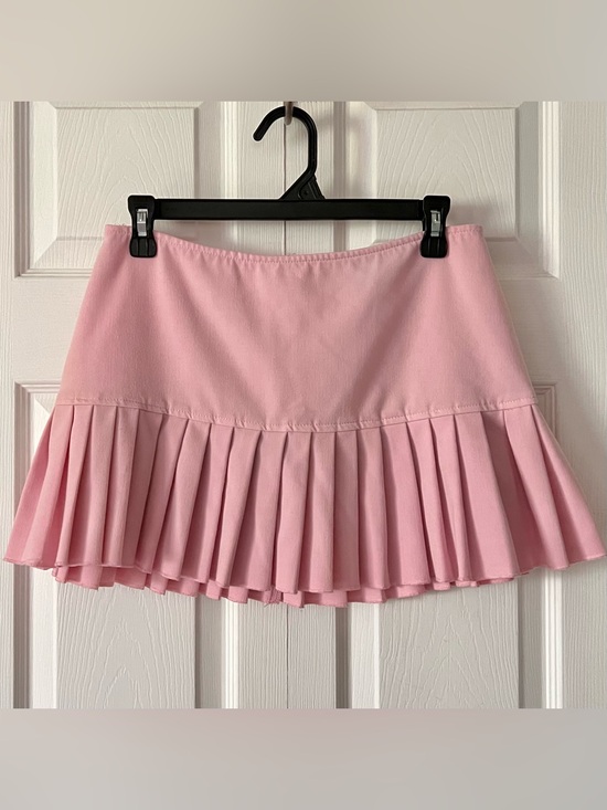 Wrapper Dresses & Skirts - Wrapper Pleated Mini Skirt